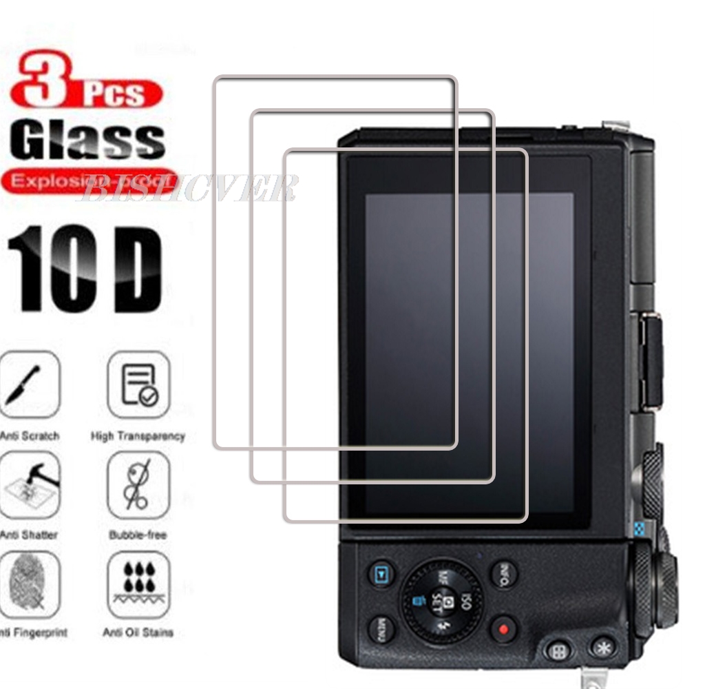 Sony Camera A6400 - 3 pièces verre trempé pour Sony