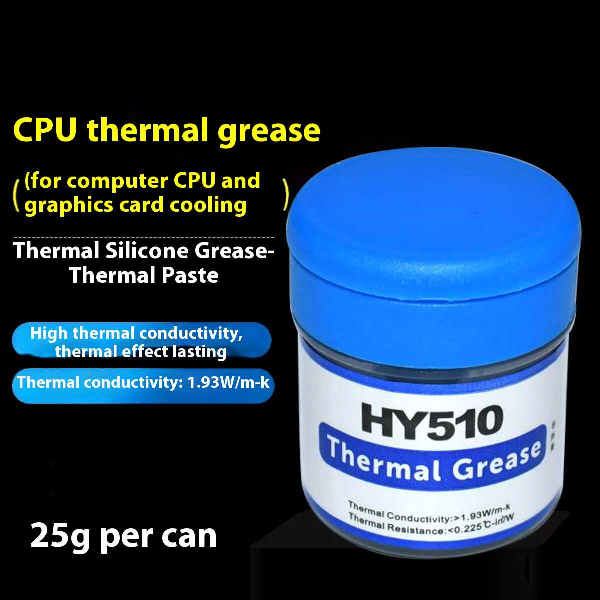 HY510 ordinateur de bureau CPU - Thermal Paste Cpu avis et prix
