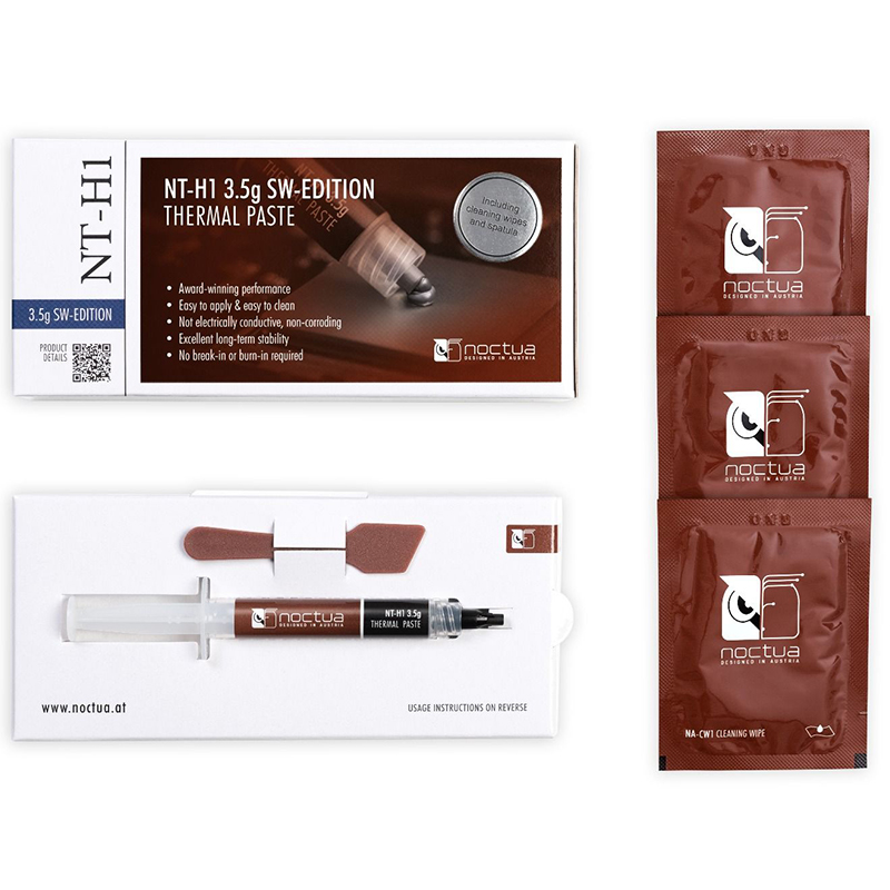 Noctua NT-H1 NT-H2 3.5g 10g pâ - Thermal Paste Cpu avis et prix